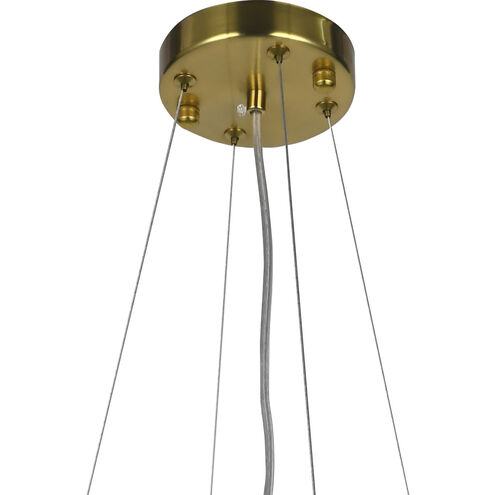 Canada 24 inch Brass Chandelier Ceiling Light